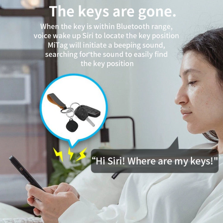 Global Positioning Pet Key Anti-Lost Device Smart Bluetooth GPS Locator(White) - HoMEdemic™ 