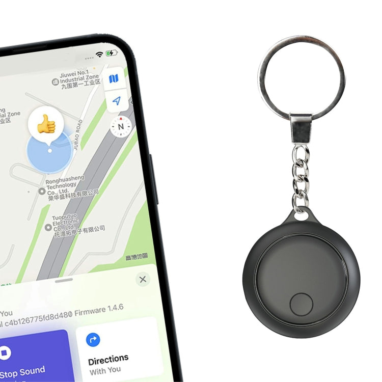 Global Positioning Pet Key Circular Anti-Lost Device Locator(White) - HoMEdemic™ 