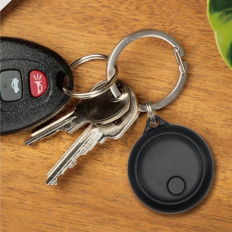 Global Positioning Pet Key Circular Anti-Lost Device Locator(White) - HoMEdemic™ 