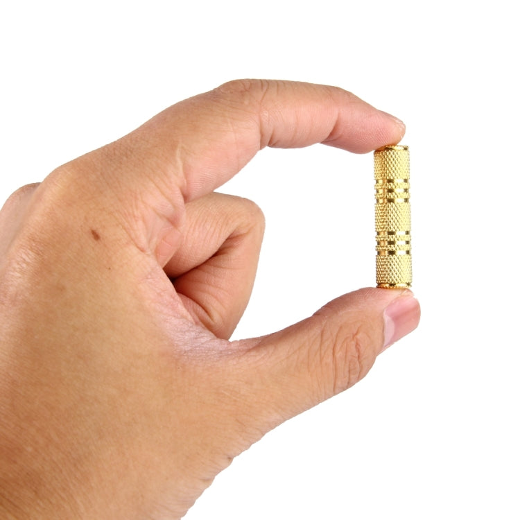 Gold Plated 3.5mm Female to 3.5mm Stereo Jack Adaptor Socket Adapter - HoMEdemic™ 