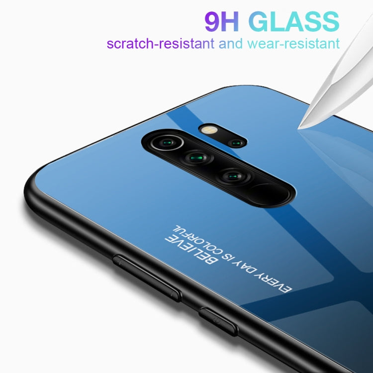 Gradient Color Glass Case, For Xiaomi Redmi Note 8 Pro, For Xiaomi Redmi Note 8, For iPhone 11 Pro - HoMEdemic™ 