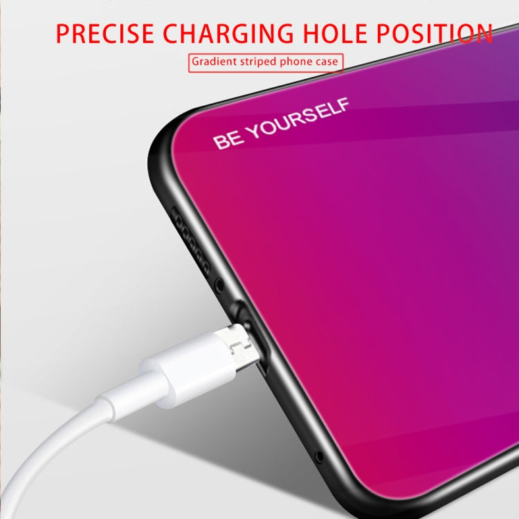 Gradient Color Glass Case, For Xiaomi Redmi Note 8 Pro, For Xiaomi Redmi Note 8, For iPhone 11 Pro - HoMEdemic™ 