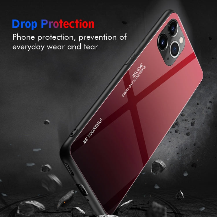 Gradient Color Glass Case, For iPhone 11 Pro Max, For iPhone 11 - HoMEdemic™ 