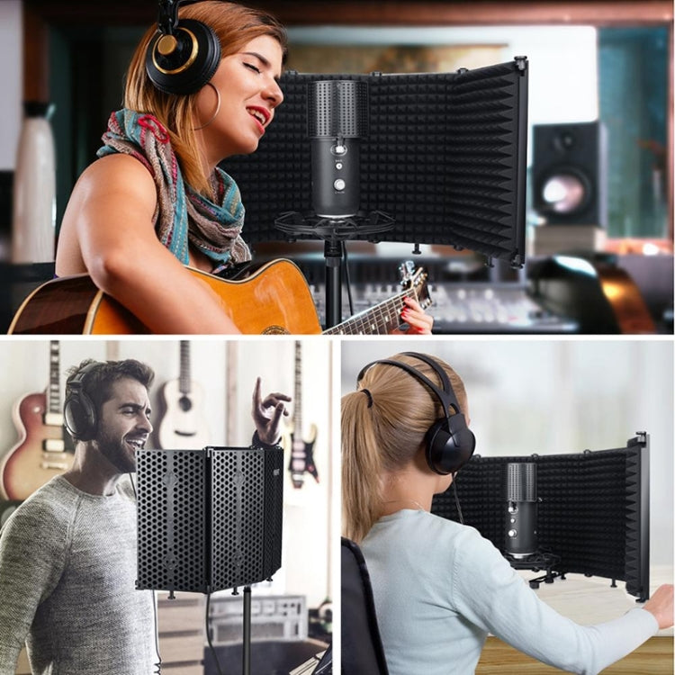 H-3 Microphone Soundproof Cover Wind Screen Noise Reduction Bracket, H-3 - HoMEdemic™ 