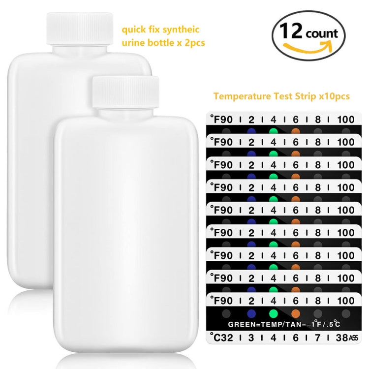 H01233 12pcs Portable Water Urine Detect Bottle Set - HoMEdemic™ 