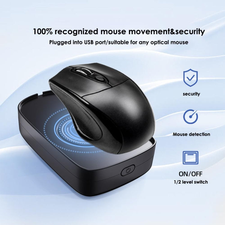 H26 Automatic Movement Virtual Mouse To Prevent Computer Lock Screen(Black) - HoMEdemic™ 