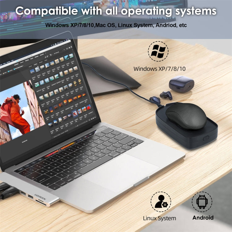 H26 Automatic Movement Virtual Mouse To Prevent Computer Lock Screen(Black) - HoMEdemic™ 