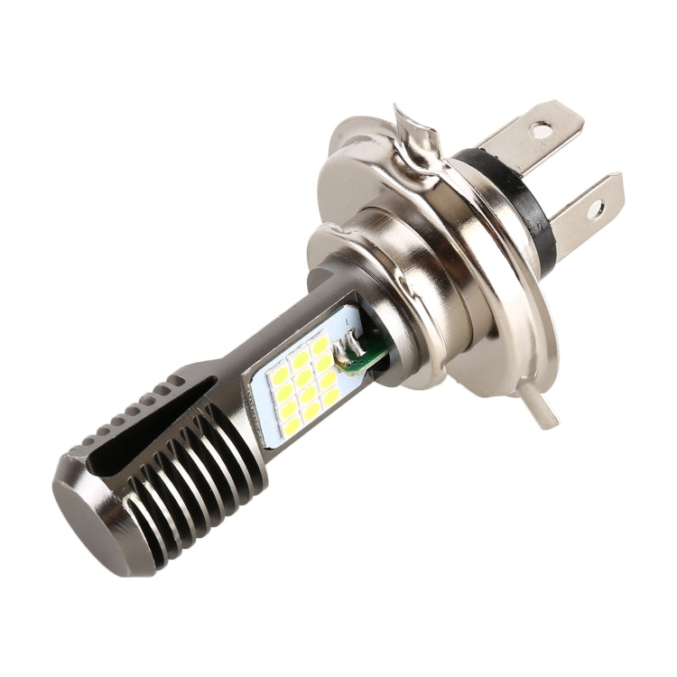 H4 DC12V / 7.4W Motorcycle LED Headlight with 24LEDs SMD-3030 Lamp Beads, H4 Style 2 (White Light), H4 Style 2 (Yellow + White) - HoMEdemic™ 