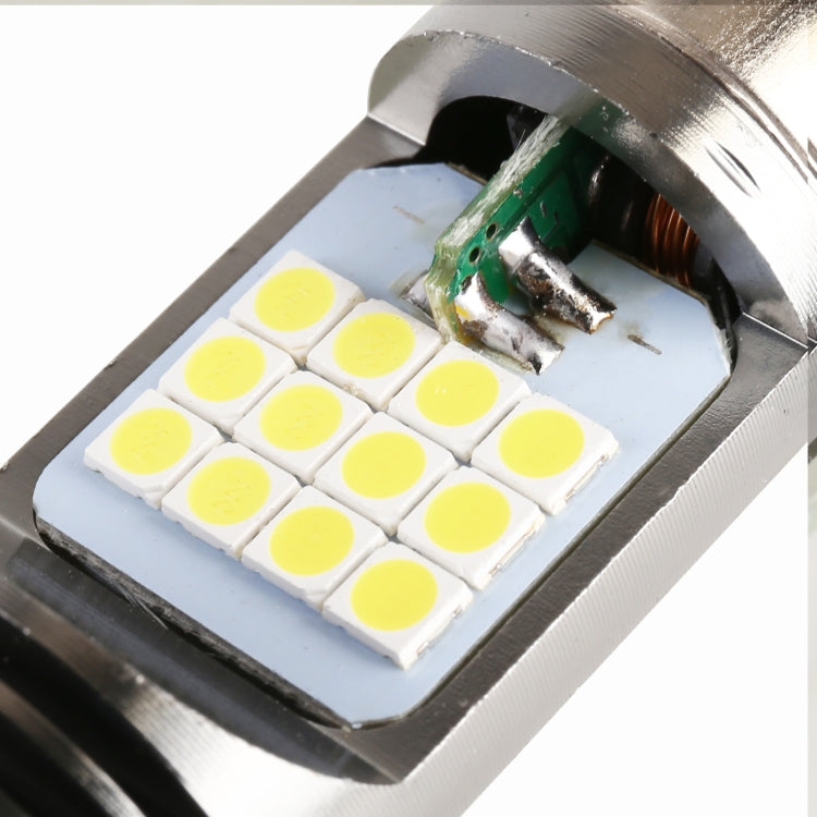 H4 DC12V / 7.4W Motorcycle LED Headlight with 24LEDs SMD-3030 Lamp Beads, H4 Style 2 (White Light), H4 Style 2 (Yellow + White) - HoMEdemic™ 