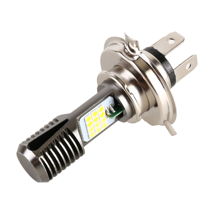 H4 DC12V / 7.4W Motorcycle LED Headlight with 24LEDs SMD-3030 Lamp Beads, H4 Style 2 (White Light), H4 Style 2 (Yellow + White) - HoMEdemic™ 