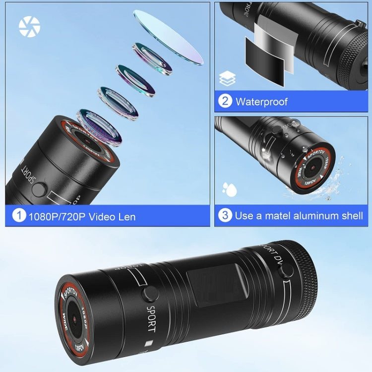 H42A Outdoor Activities HD Sports Action Camera Bicycle Motorbike Helmet Camera Camcorder - HoMEdemic™ 
