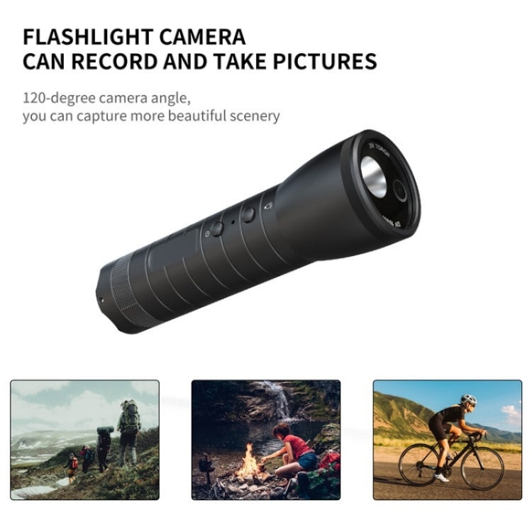 H51 Bike Video Recorder Flashlight Compass Motorcycle Helmet Camera Generalplus HD Sports Camera - HoMEdemic™ 