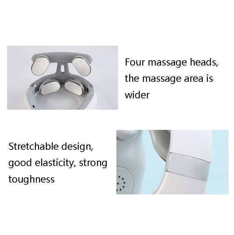 H62 Intelligent Pulse Multi-Function Neck Instrument Charging Neck Massage Device - HoMEdemic™ 