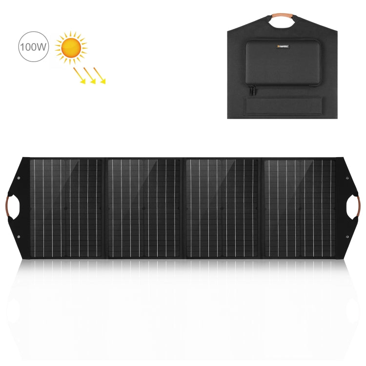 HAWEEL 100W Foldable Solar Panel Charger Travel Folding Bag, 100W - HoMEdemic™ 