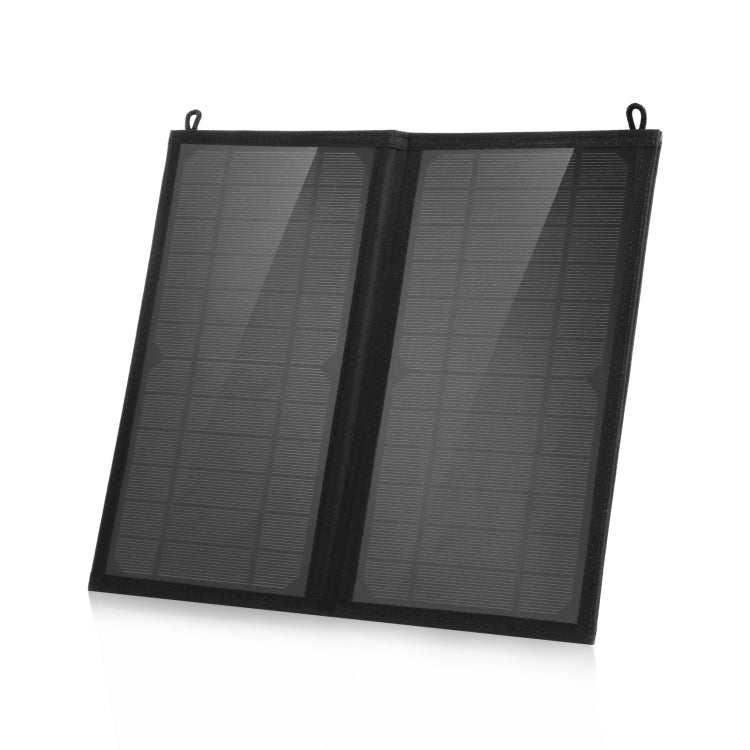 HAWEEL 12W 2 Panels Foldable Solar Panel Charger Bag with 5V / 3.1A Max Dual USB Ports, Support QC3.0 and AFC - HoMEdemic™ 