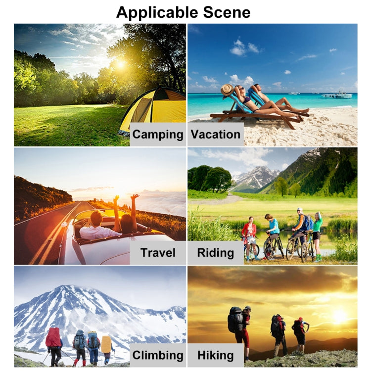 HAWEEL 14W 5V 2.4A Portable Foldable Solar Charger Outdoor Travel Rechargeable Folding Bag with 4 Solar Panels & USB Port, Size: S - HoMEdemic™ 