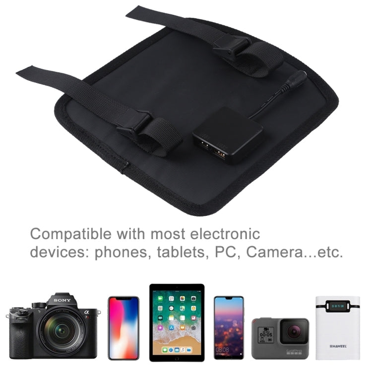 HAWEEL 42W Foldable Umbrella Top Solar Panel Charger with 5V 3.0A Max Dual USB Ports, Support QC3.0 / FCP / SCP/ AFC / SFCP Protocol - HoMEdemic™ 
