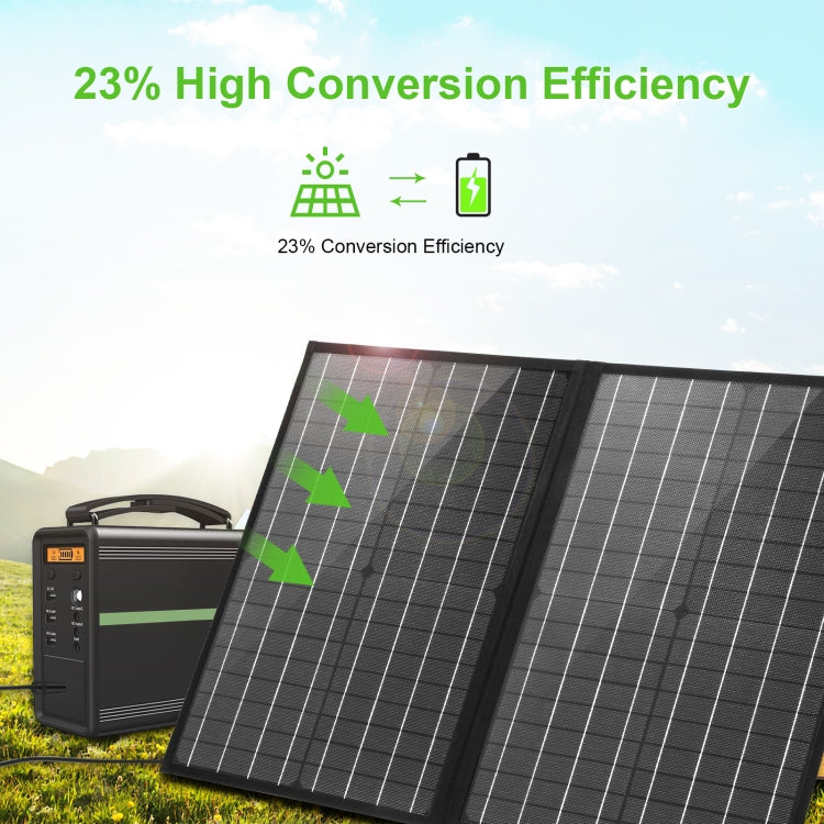 HAWEEL 50W Foldable Solar Panel Charger Travel Folding Bag, 50W - HoMEdemic™ 