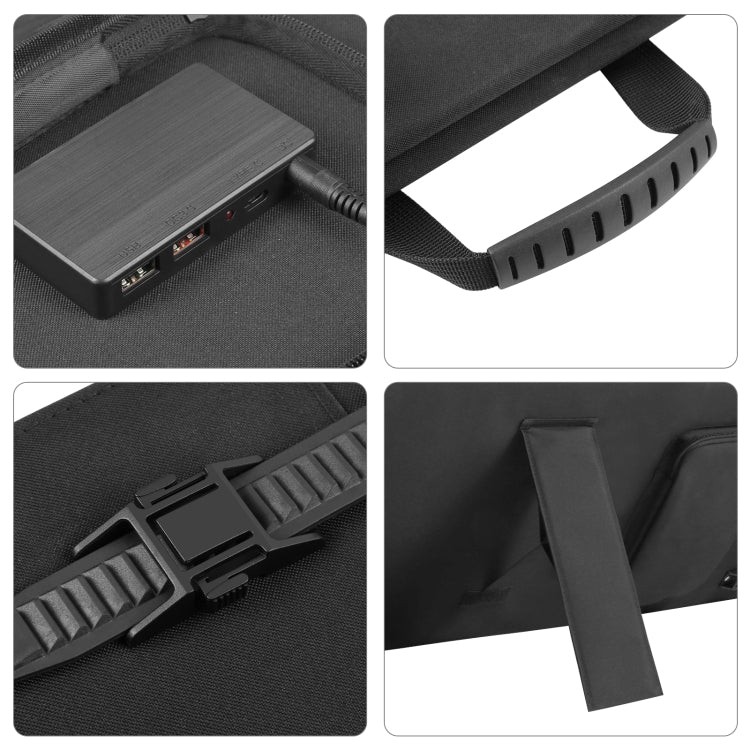 HAWEEL 60W Foldable Solar Panel Charger Travel Folding Bag, 60W - HoMEdemic™ 