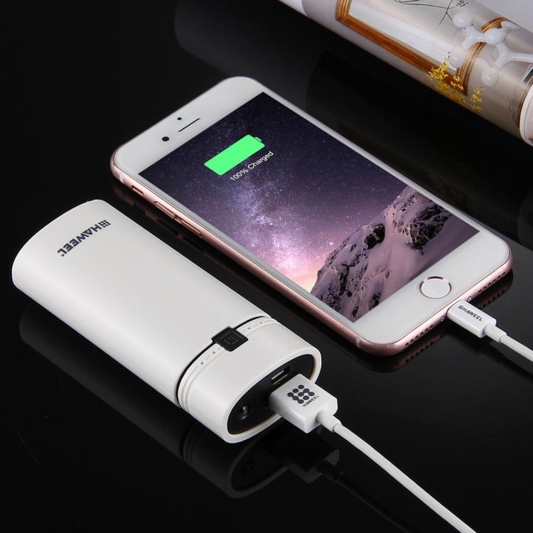 HAWEEL DIY 2x 18650 Battery (Not Included) 5600mAh Power Bank Shell Box with USB Output & Indicator(White) - HoMEdemic™ 