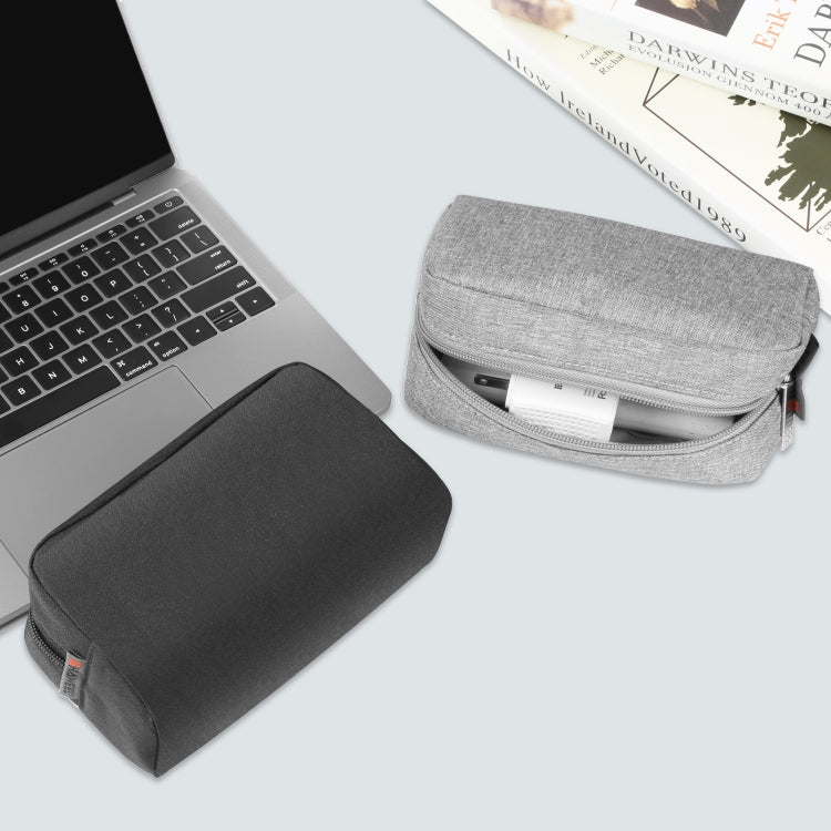 HAWEEL Electronic Organizer Storage Bag for Charger, Power Bank, Cables, Mouse, Earphones, Size: S(Black) - HoMEdemic™ 