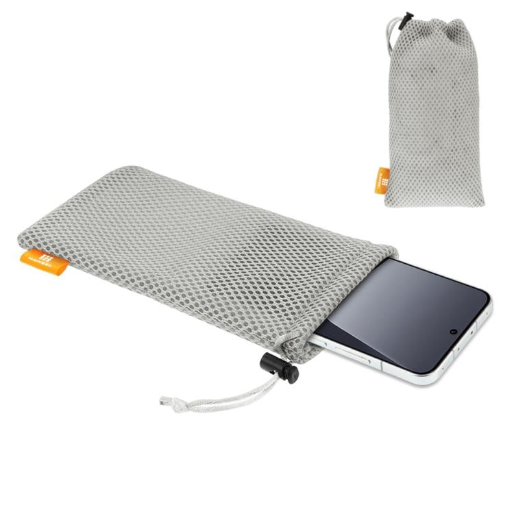 HAWEEL Pouch Bag for Smart Phones, Power Bank and other Accessories, Size up to 5.5 inch(Grey) - HoMEdemic™ 
