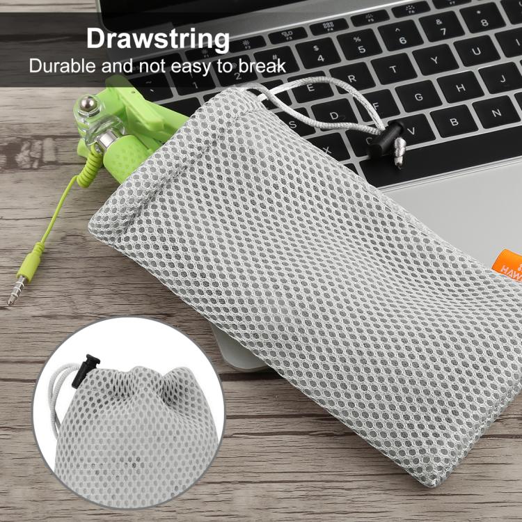 HAWEEL Pouch Bag for Smart Phones, Power Bank and other Accessories, Size up to 5.5 inch(Grey) - HoMEdemic™ 