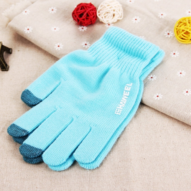 HAWEEL Three Fingers Touch Screen Gloves for Men, For iPhone, Galaxy, Huawei, Xiaomi, HTC, Sony, LG and other Touch Screen Devices(Blue) - HoMEdemic™ 