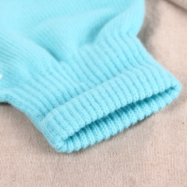 HAWEEL Three Fingers Touch Screen Gloves for Men, For iPhone, Galaxy, Huawei, Xiaomi, HTC, Sony, LG and other Touch Screen Devices(Blue) - HoMEdemic™ 