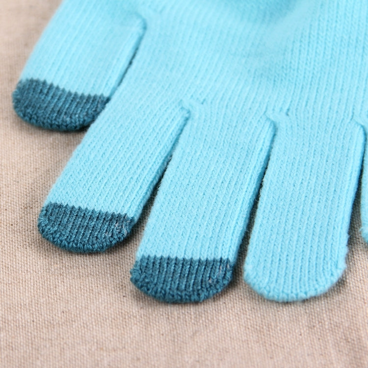 HAWEEL Three Fingers Touch Screen Gloves for Men, For iPhone, Galaxy, Huawei, Xiaomi, HTC, Sony, LG and other Touch Screen Devices(Blue) - HoMEdemic™ 