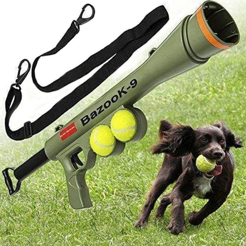 Pet Dog Supplies Toy Training Launcher Remote Speed Aiming Tennis Launcher, Size:52*19*9cm - HoMEdemic™ 