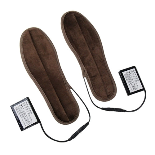 Lithium Battery Powered & Rechargeable Heated Insoles Keep Feet Warm Pad, Keep Warm 8-9 hours, Size: 37-38 yard - HoMEdemic™ 