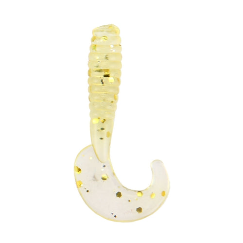 100 PCS Sequins Long Tail Maggots Shape Fishing Lures Artificial Fishing Bait, Length: 3.5cm, Sequins Long Tail Maggots Shape - HoMEdemic™ 