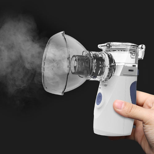 Portable Ultrasonic Nebulizer Mini Handheld Inhaler Respirator Health Care Home Machine Atomizer for Children - HoMEdemic™ 