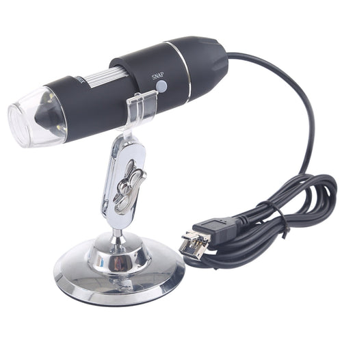 Usb digital microscope with 0.3MP HD Sensor & 8 LED Stand - HoMEdemic™ 