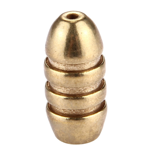 7g Threaded Copper Bullet Fishing Sinker Fishing Weights Soft lure Accessory - HoMEdemic™ 