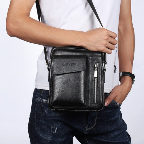 Universal Fashion Casual Men Shoulder Messenger Bag Handbag, Size: S (22cm x 18cm x 6cm) - HoMEdemic™ 