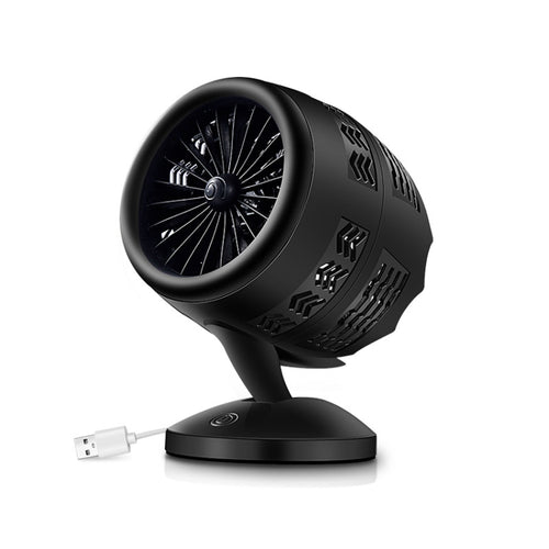 Portable Adjustable Mini USB Charging Air Convection Cycle Desktop Electric Fan Air Cooler, Support 2 Speed Control - HoMEdemic™ 