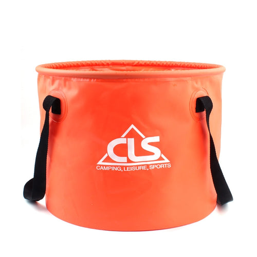 30L 4 in 1 PVC Outdoor Folding Double Drain Basket Camping Fishing Gear Bag - HoMEdemic™ 