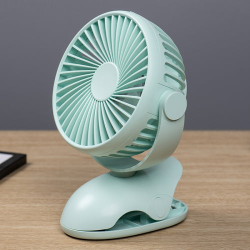 OCUBE D603 4W USB Charging Portable Desktop Fan Clip Fan,  with 4 Speed Control - HoMEdemic™ 