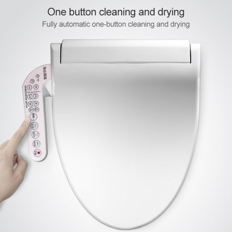 U Shape Multi-function Bathroom Automatic Cleaning Heating Intelligent Flush Toilet Cleaner Cover - HoMEdemic™ 