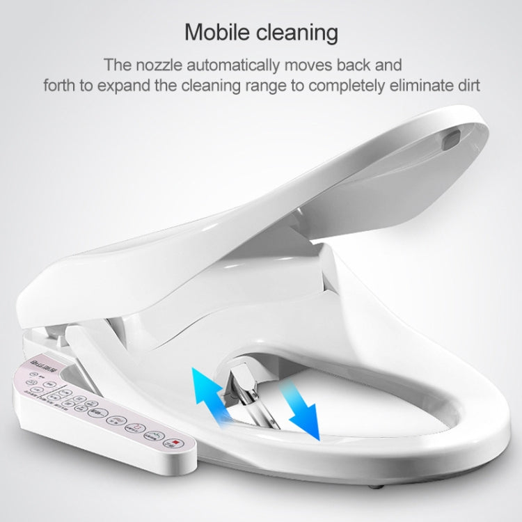 U Shape Multi-function Bathroom Automatic Cleaning Heating Intelligent Flush Toilet Cleaner Cover - HoMEdemic™ 