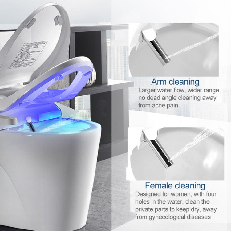 U Shape Multi-function Bathroom Automatic Cleaning Heating Intelligent Flush Toilet Cleaner Cover - HoMEdemic™ 