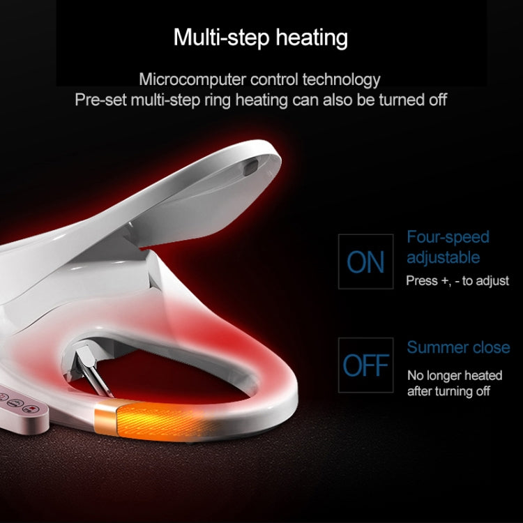 U Shape Multi-function Bathroom Automatic Cleaning Heating Intelligent Flush Toilet Cleaner Cover - HoMEdemic™ 