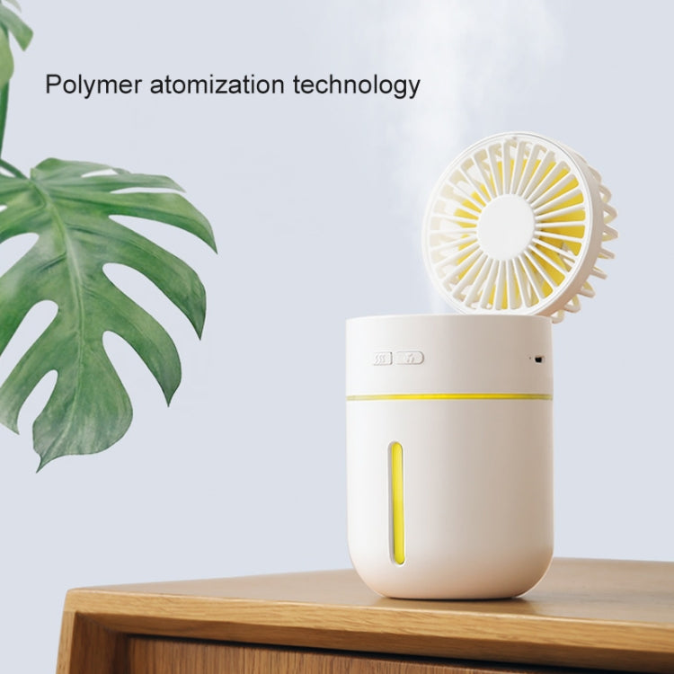 T9 Portable Adjustable USB Charging Desktop Humidifying Fan with 3 Speed Control - HoMEdemic™ 