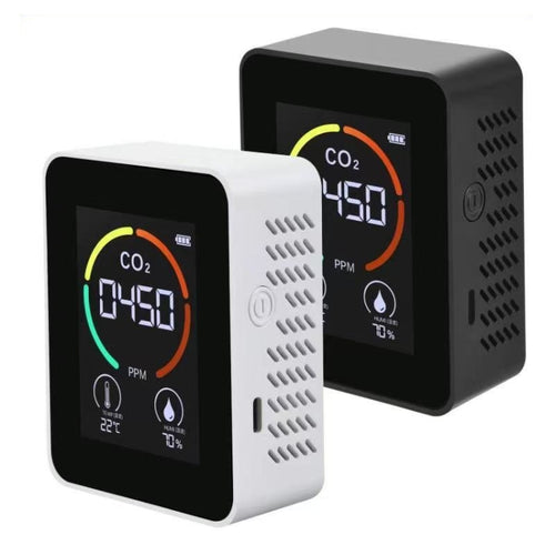 XY-T01 3 in 1 Temperature Humidity and CO2 Display Air Quality Detector, Infrared Sensor, 3 in 1 Infrared - HoMEdemic™ 