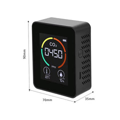 XY-T01 3 in 1 Temperature Humidity and CO2 Display Air Quality Detector, Infrared Sensor, 3 in 1 Infrared - HoMEdemic™ 