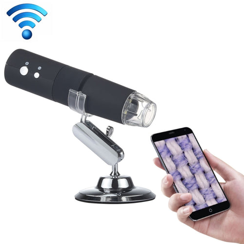 50X~1000X Magnifier HD Image Sensor 1920x1080P USB WiFi Digital Microscope with 8 LED & Professional Stand - HoMEdemic™ 