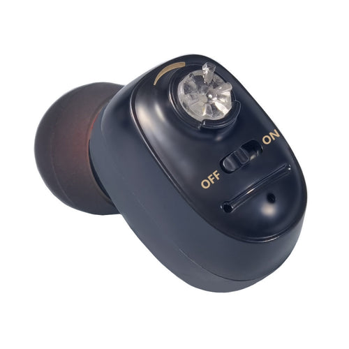 KAIXINWEI VHP-601 DC3.7V In-ear Bluetooth Hearing Aid Sound Amplifier (Black) - HoMEdemic™ 