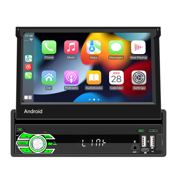 HD 7 inch Single Din Car Android Player GPS Navigation Bluetooth Touch Stereo Radio, Support Mirror Link & FM & WIFI - HoMEdemic™ 